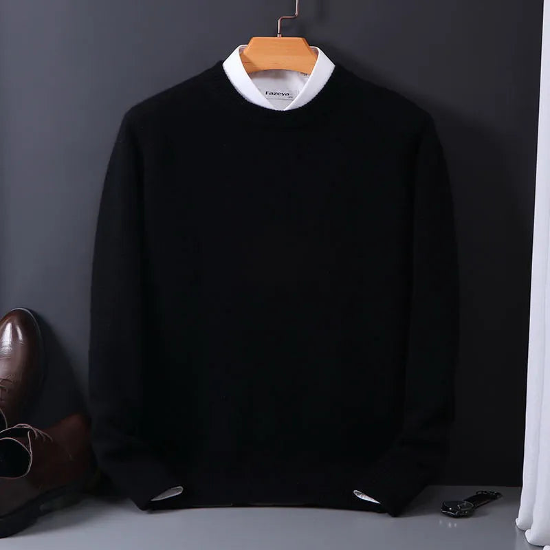 Klassischer Herrenpullover aus Kaschmirmischung