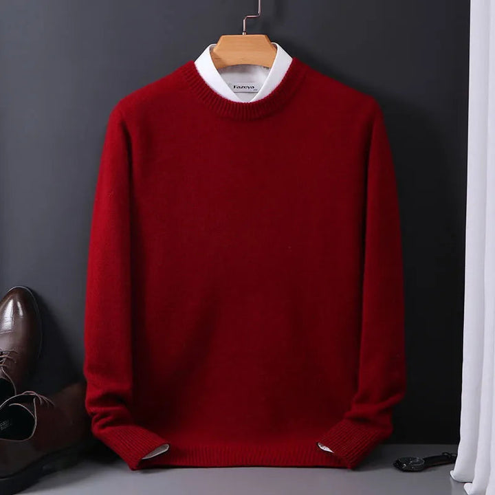 Klassischer Herrenpullover aus Kaschmirmischung
