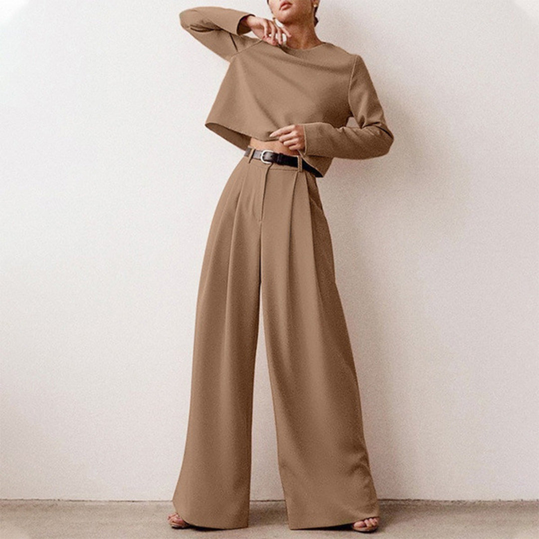 Elegantes zweiteiliges Palazzo-Set