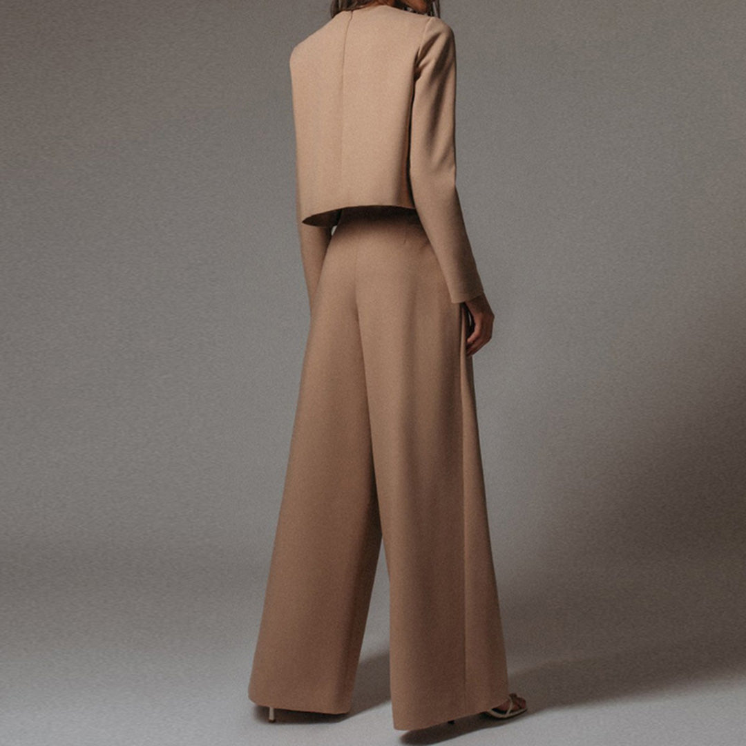 Elegantes zweiteiliges Palazzo-Set