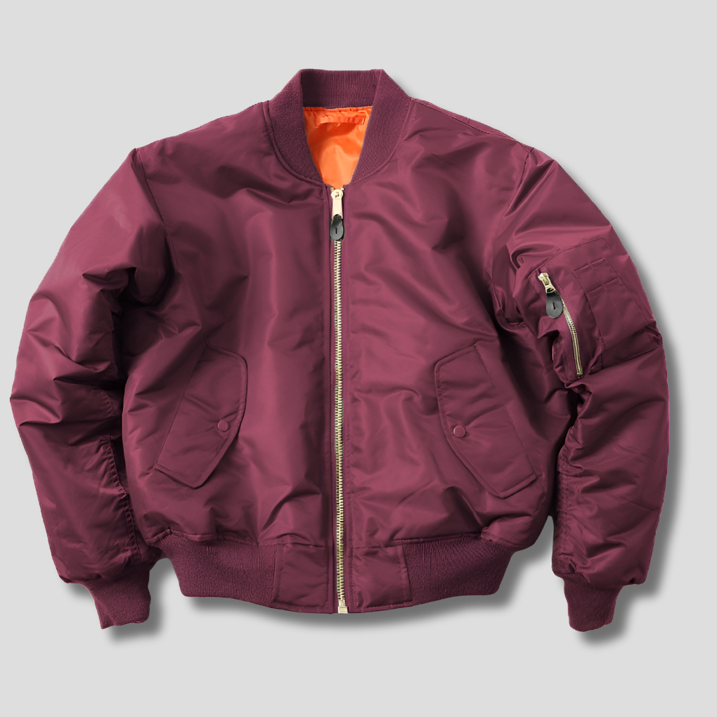 Damen und Herren klassische Bomberjacke