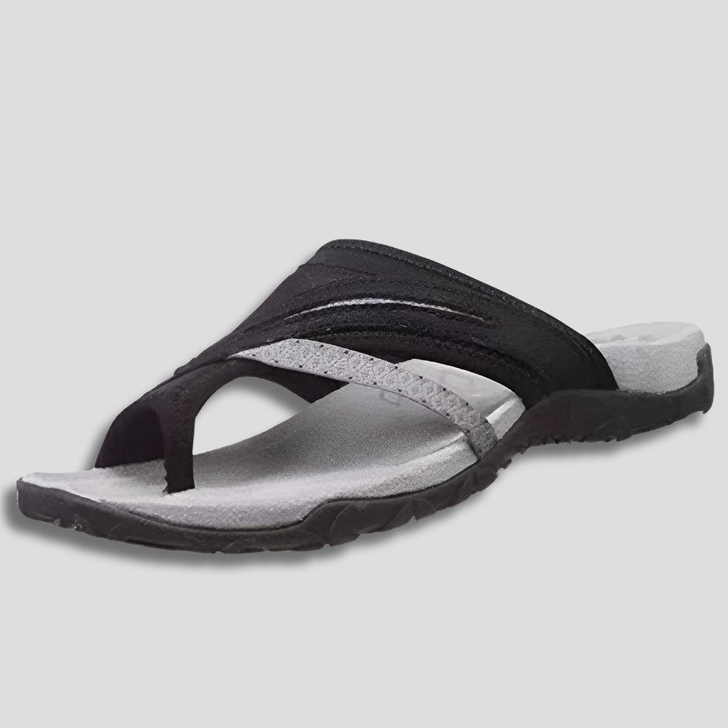 Komfort-Sandalen mit Kreuzriemen