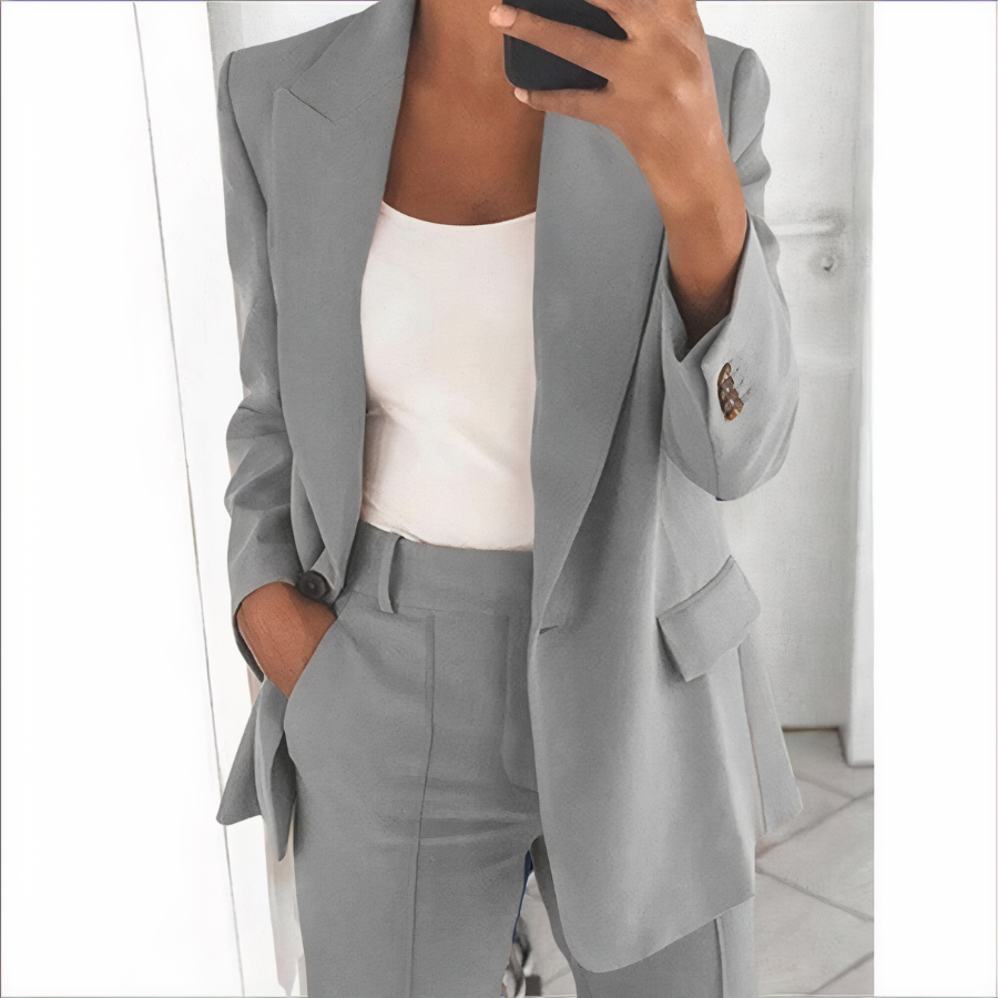 Elegantes Blazerset mit Hose für Damen