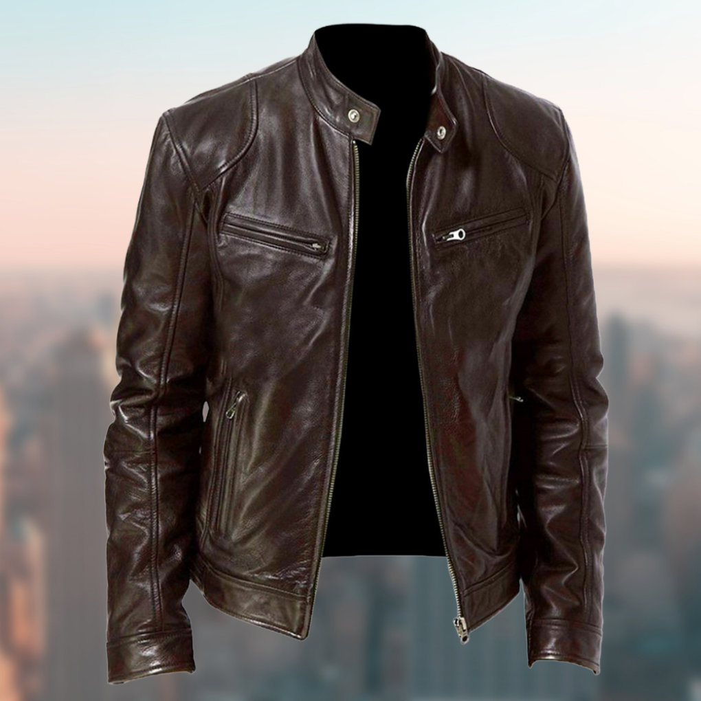 Herren Lederjacke Zeitloser Style für jeden Anlass