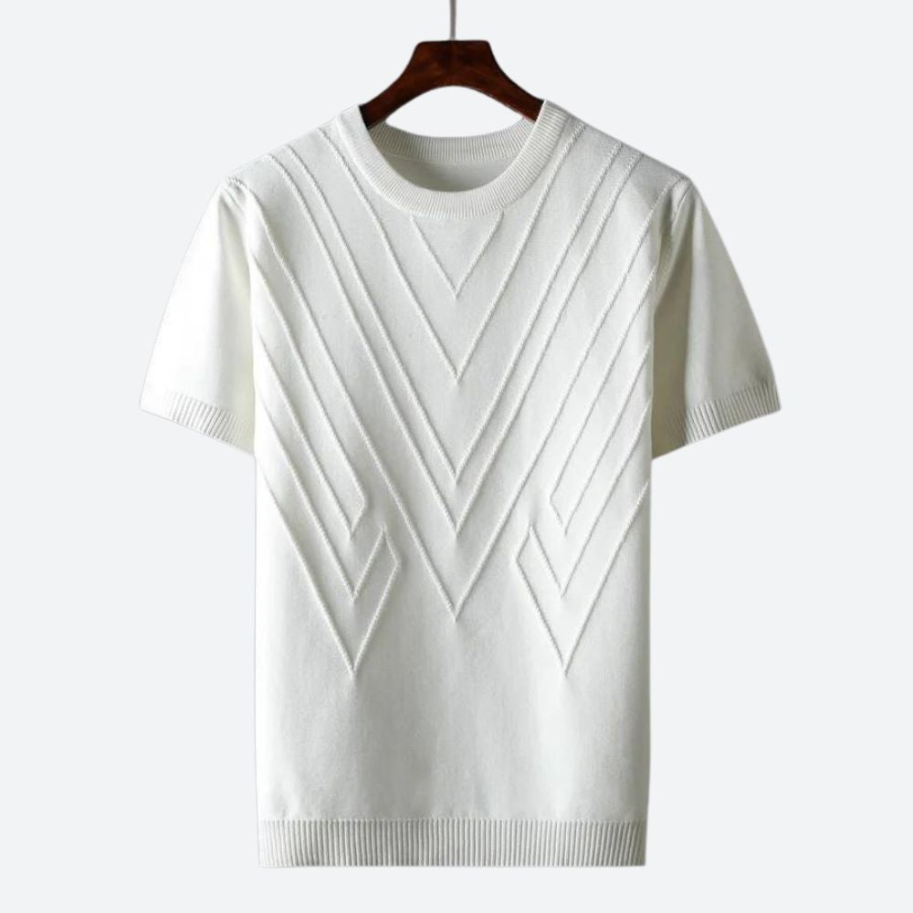 Larry Modern & Stilvolles Luxus-T-Shirt für Herren