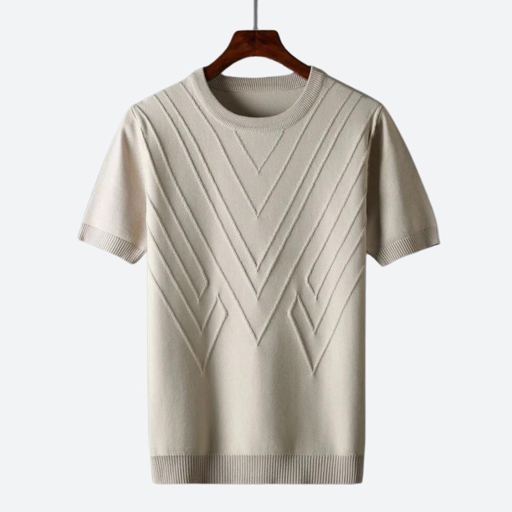 Larry Modern & Stilvolles Luxus-T-Shirt für Herren