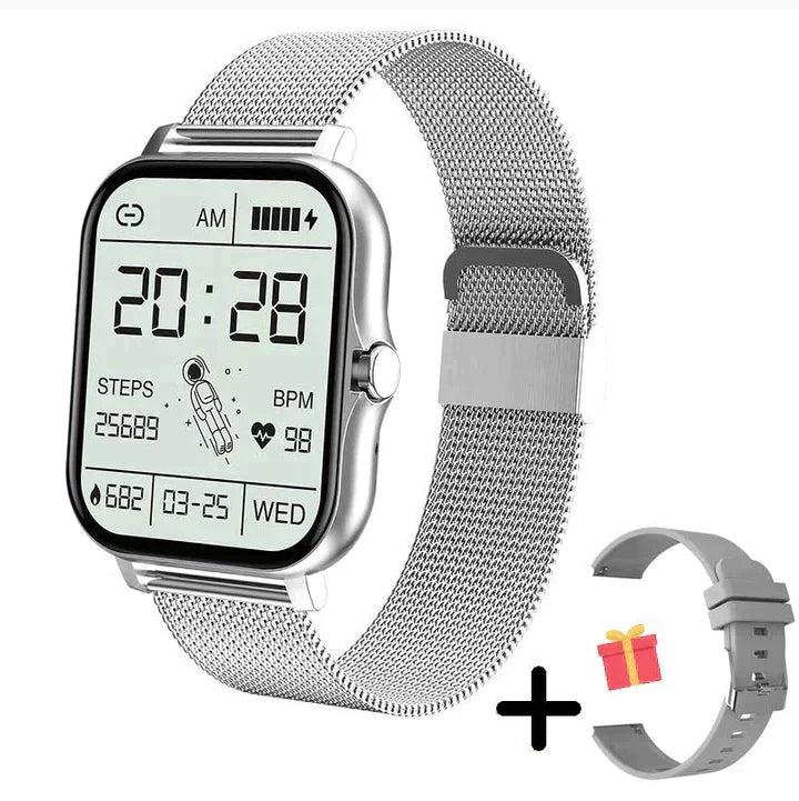 Smartwatch für Fitness, Bluetooth-Anrufe und Gesundheitsüberwachung