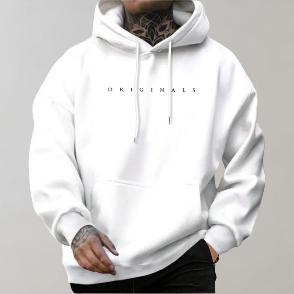Stylischer Herren Hoodie mit Kapuze