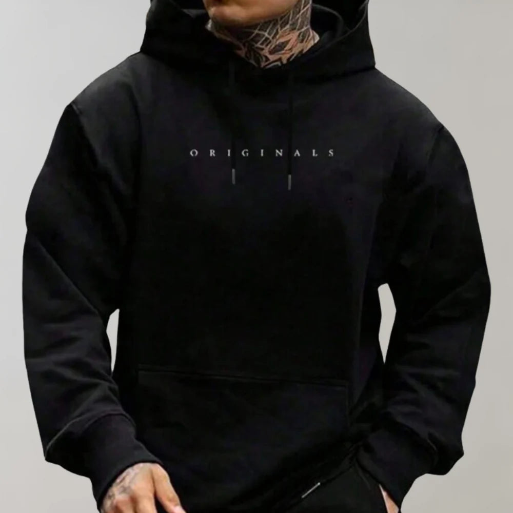 Stylischer Herren Hoodie mit Kapuze