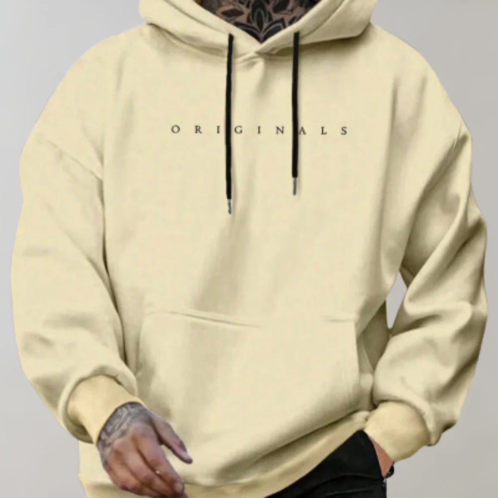 Stylischer Herren Hoodie mit Kapuze