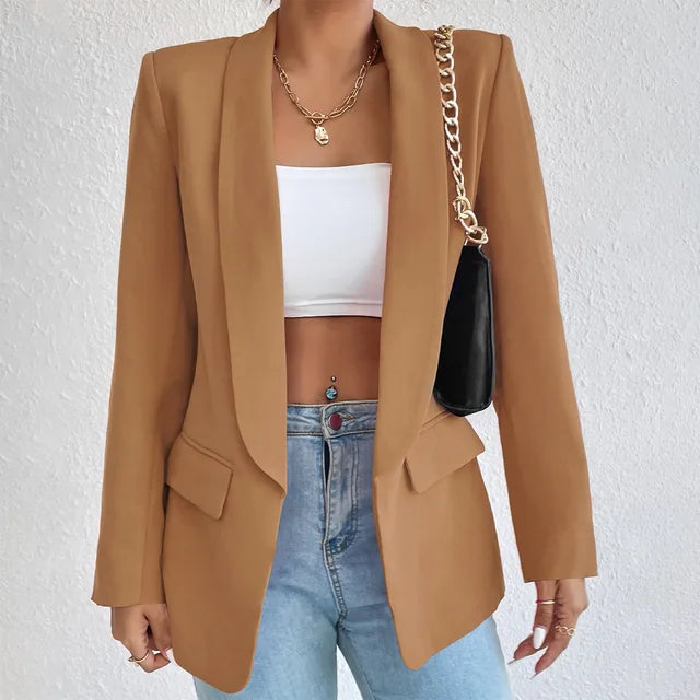 Stilvoller Damenblazer mit klassischem Schnitt und modernem Flair