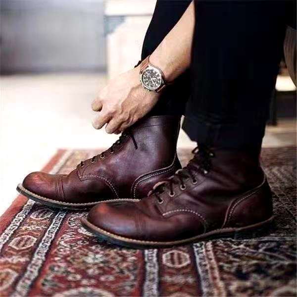 Vintage Herrenstiefel mit klassischem Design