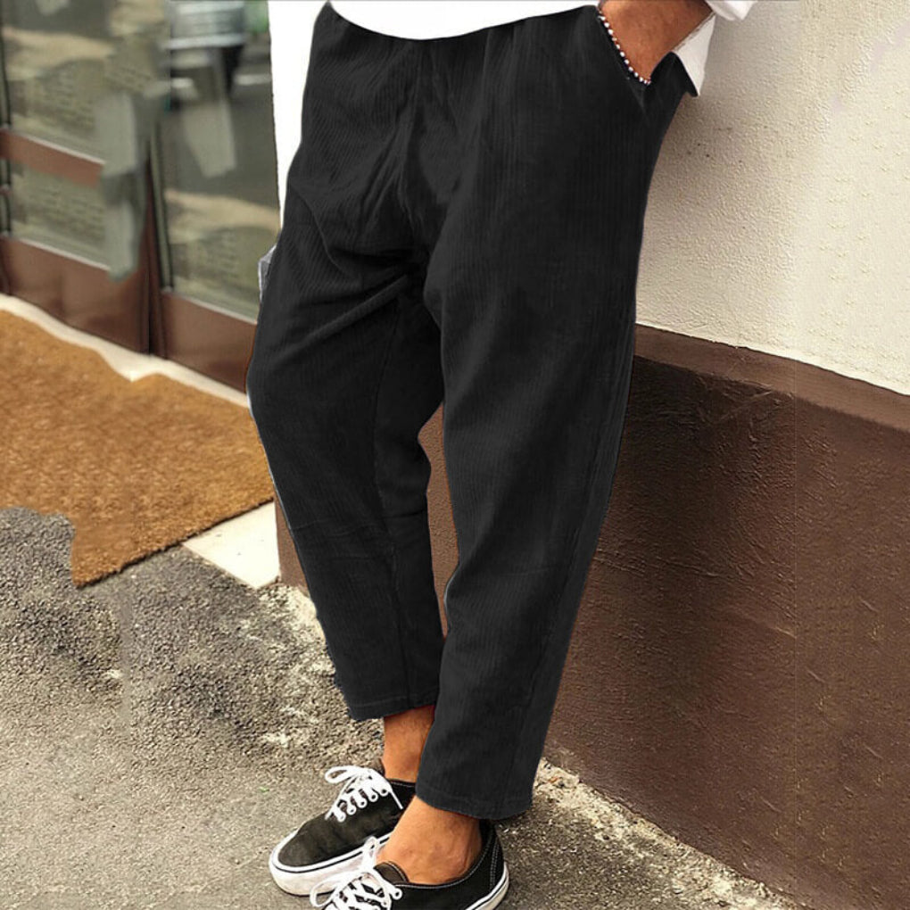 Cordhose mit entspannter Passform für Herren