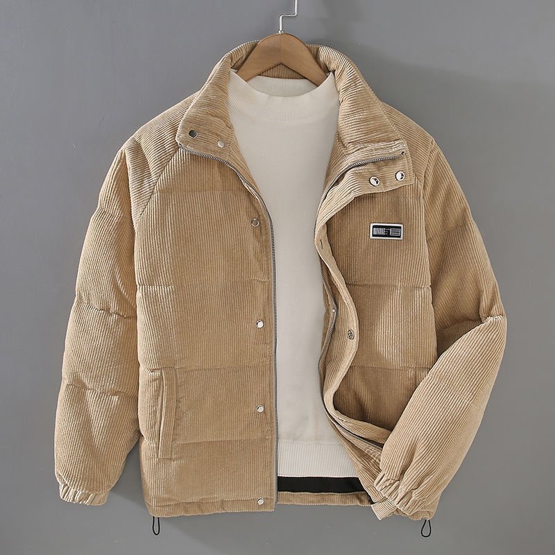 Herren Klassische Jacke mit Knopfverschluss