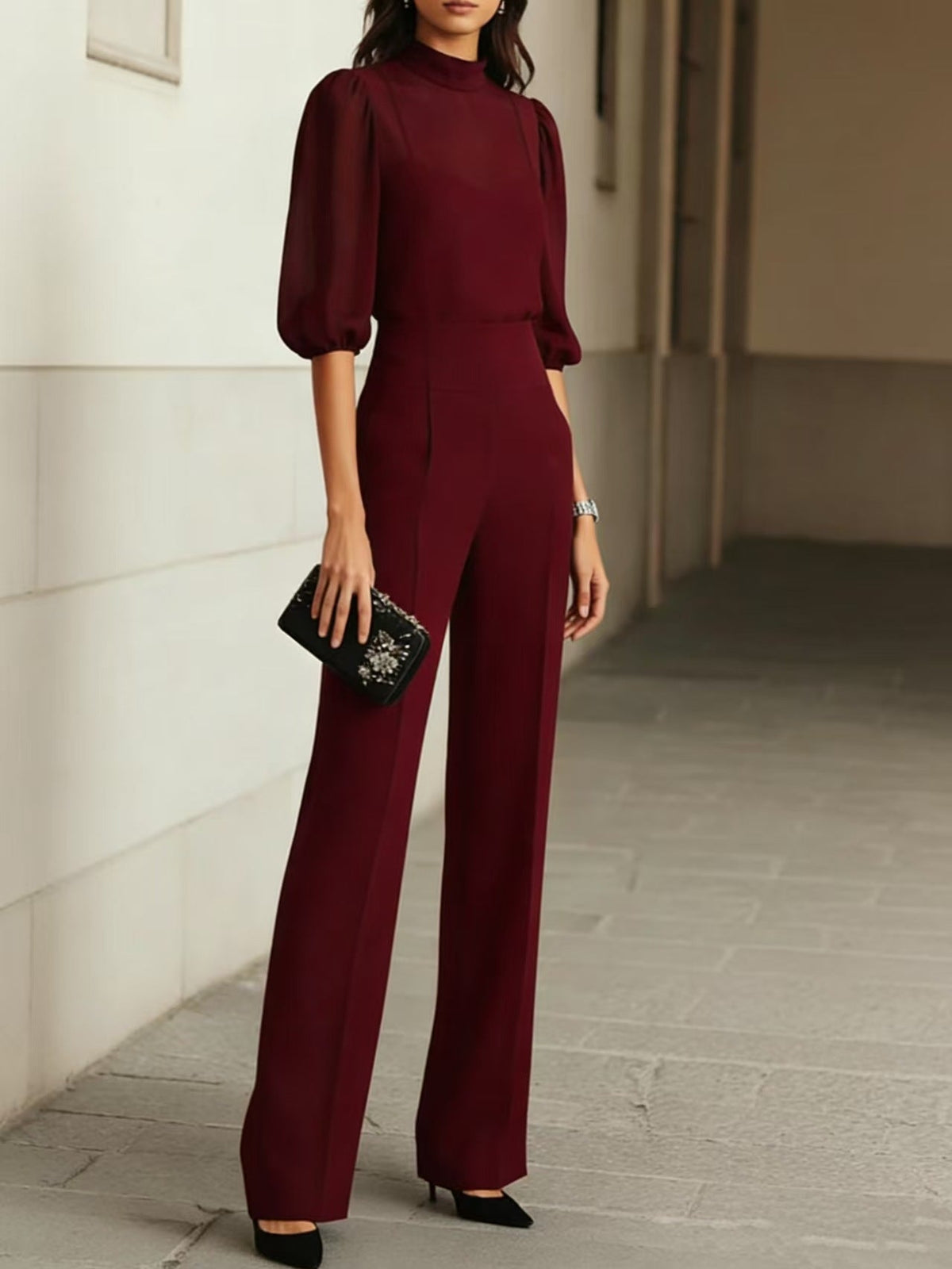 Damen Elegantes 3-Teiliges Set