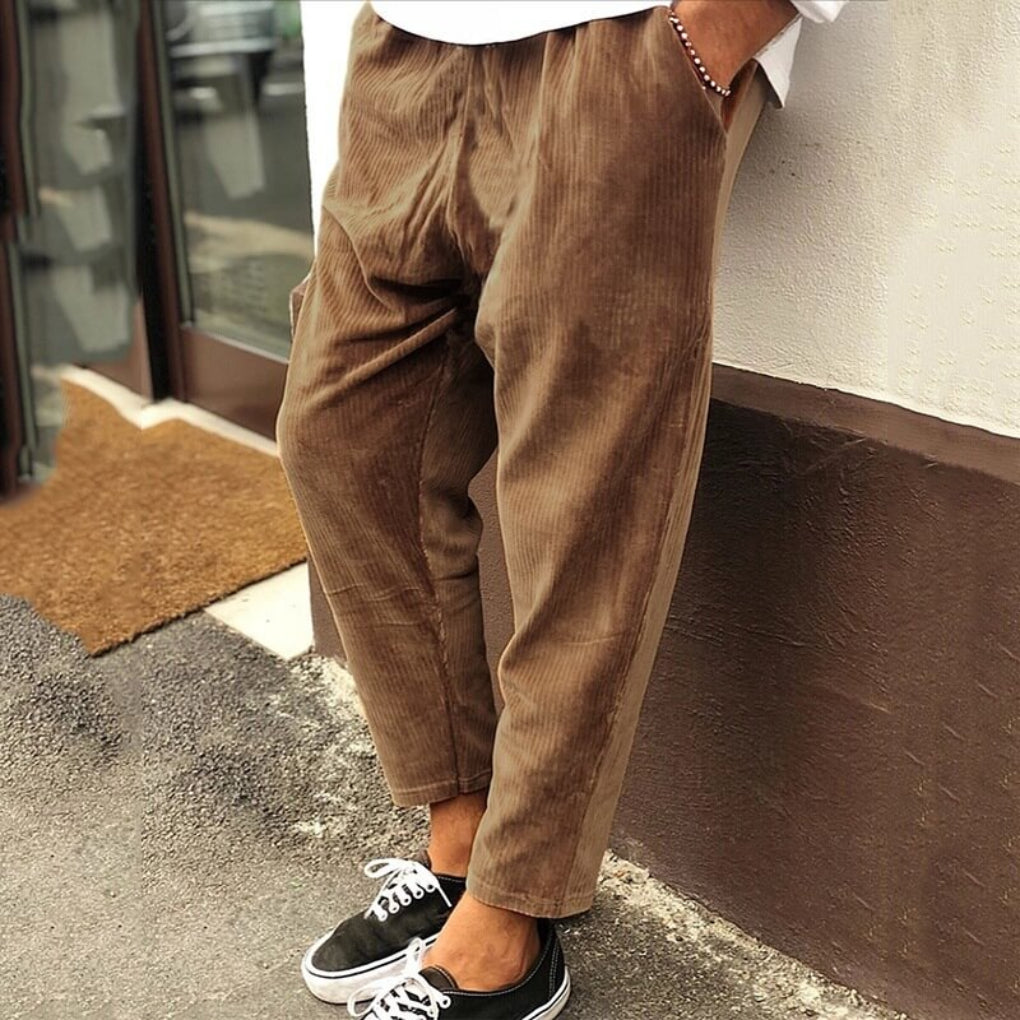Cordhose mit entspannter Passform für Herren