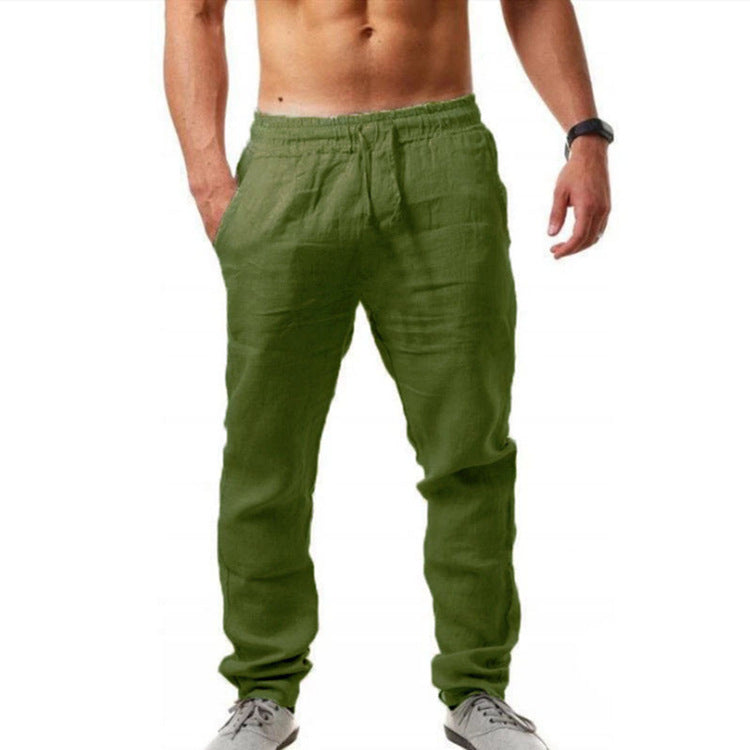 Stilvolle Leinenhose für Herren