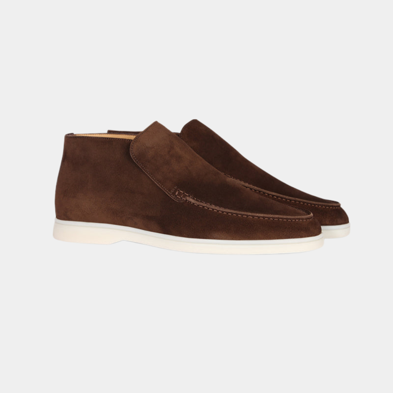 Eleganter Herren-Loafer aus Kalbswildleder