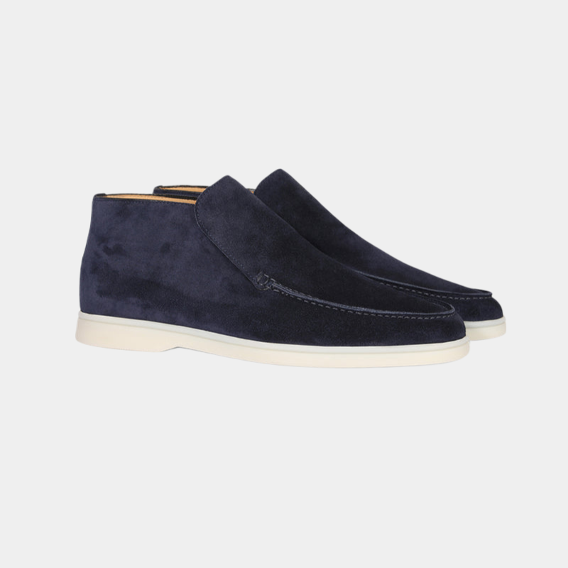 Eleganter Herren-Loafer aus Kalbswildleder