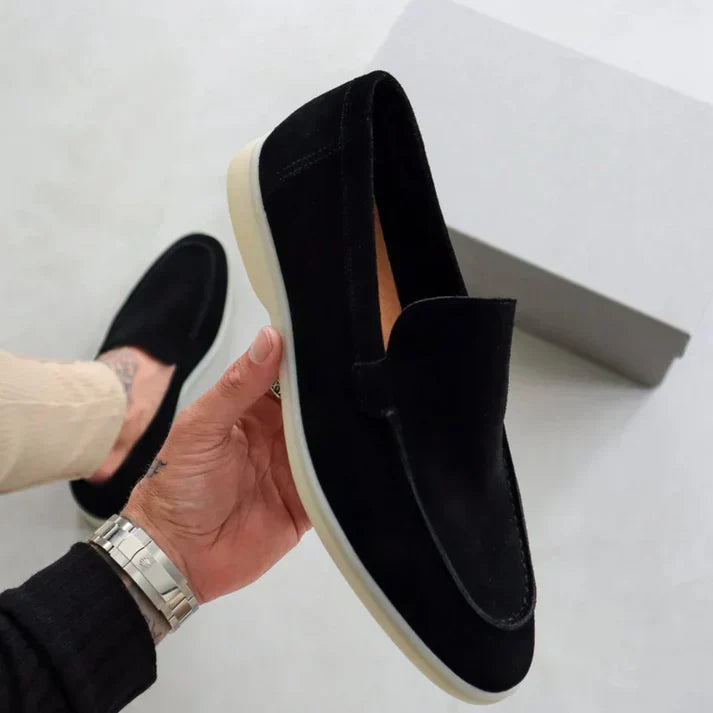 Herren Elegante Wildleder-Loafer