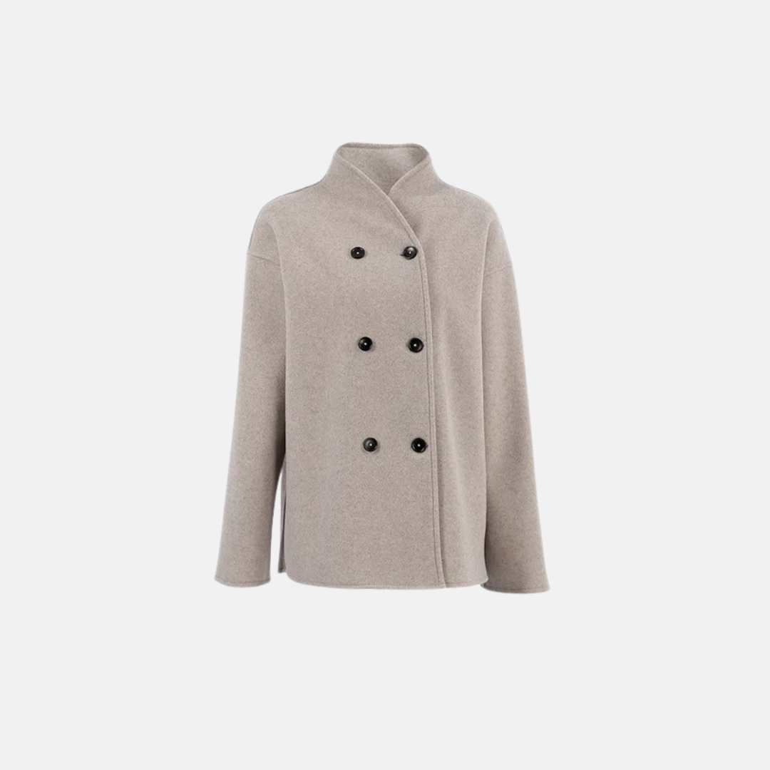Vintage Wolljacke für Damen mit klassischem Schnitt
