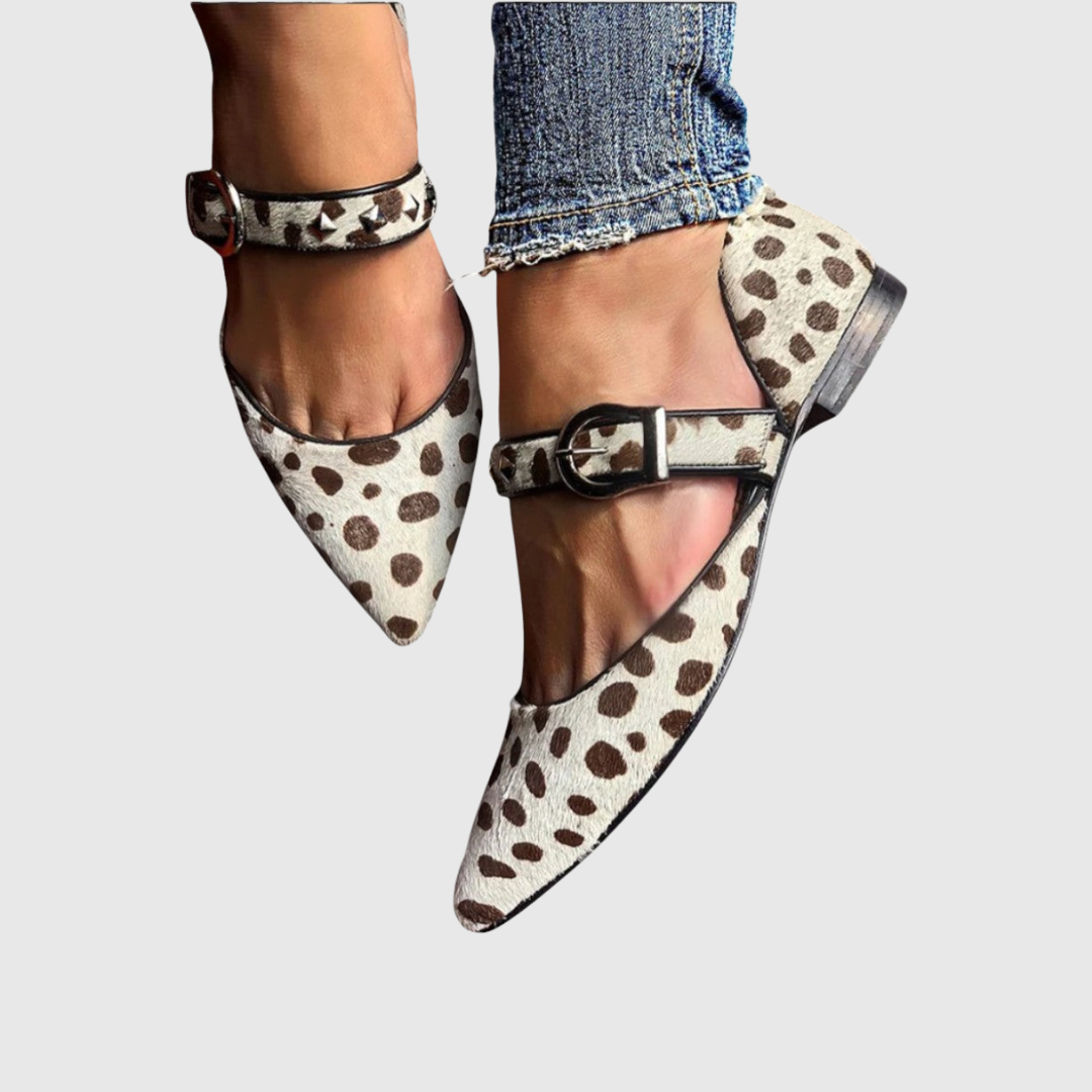Damen Elegante Mary Janes mit Nieten