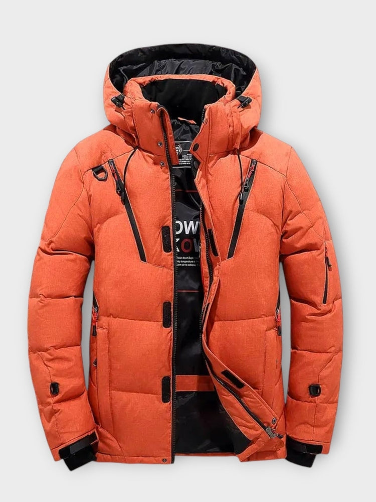 Herren Klassischer Winterparka mit Fleecefutter
