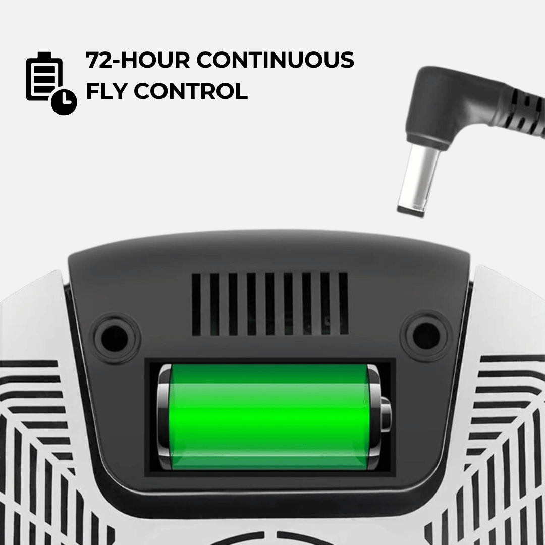 Automatischer Fliegenfänger für den Heim- und Außenbereich