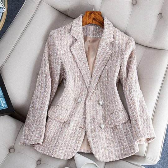 Eleganter Tweed-Blazer für Damen Zeitlose Eleganz für jeden Anlass