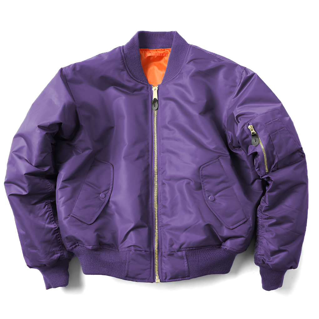 Damen und Herren klassische Bomberjacke