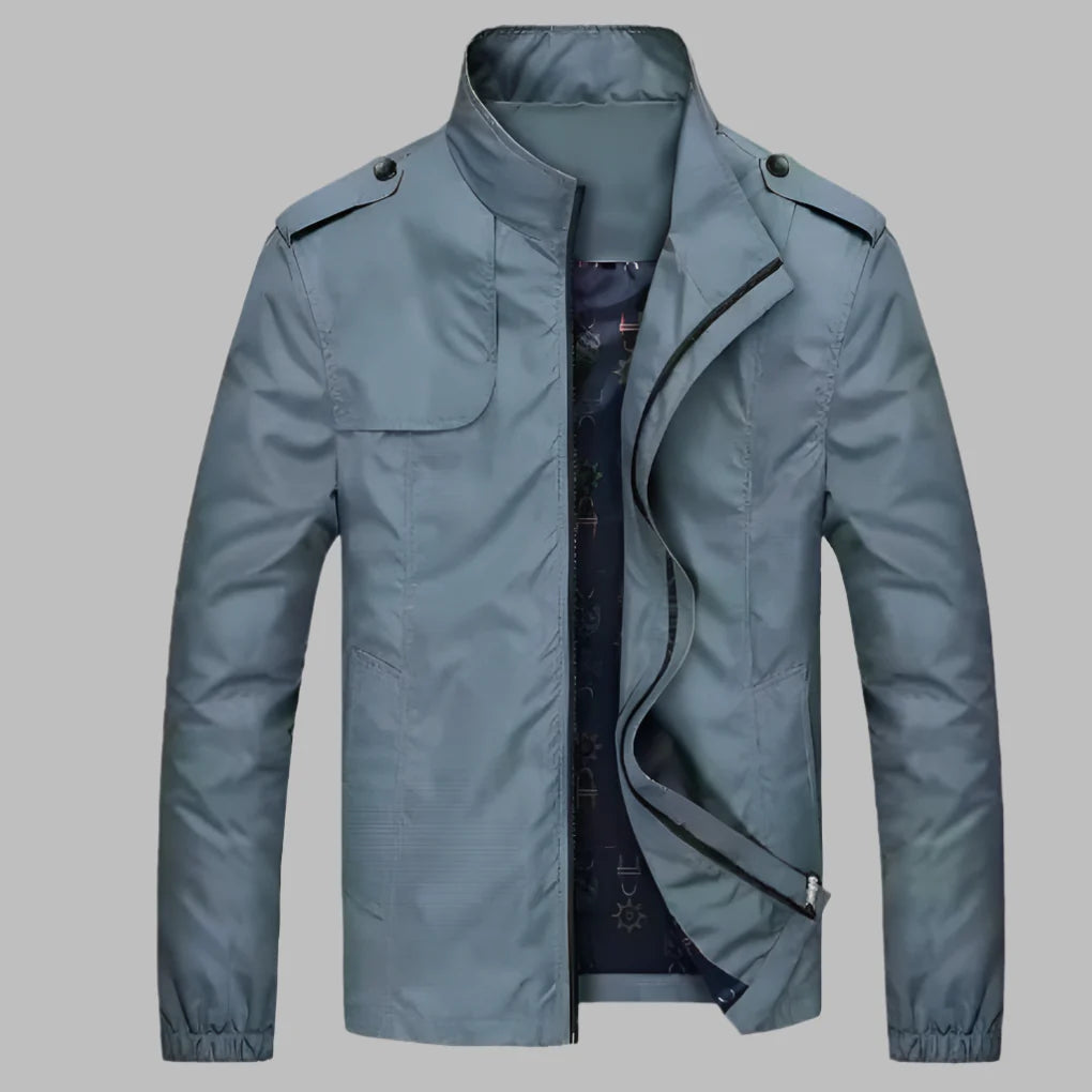 Herren-Alltagsjacke mit Reißverschluss
