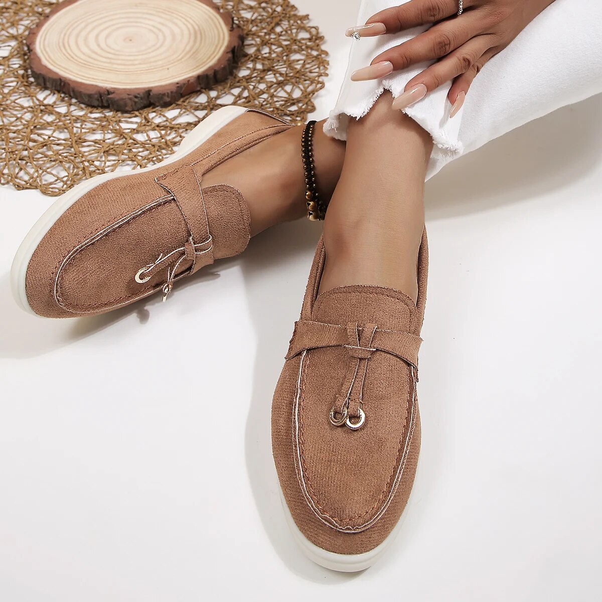 Bequeme Slip-On Loafers für Damen