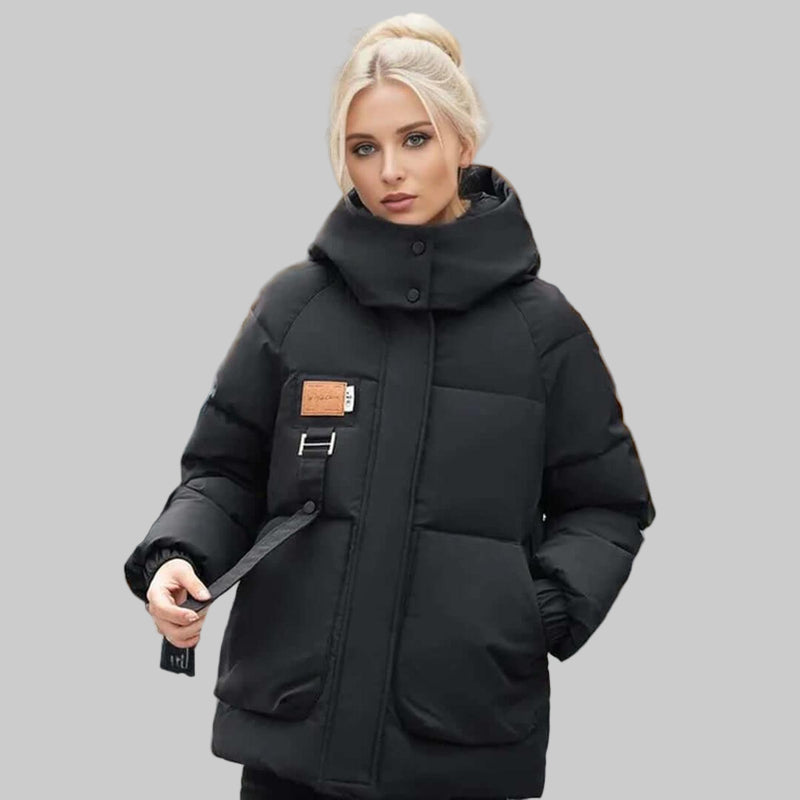 Steppjacke mit Kapuze für Damen
