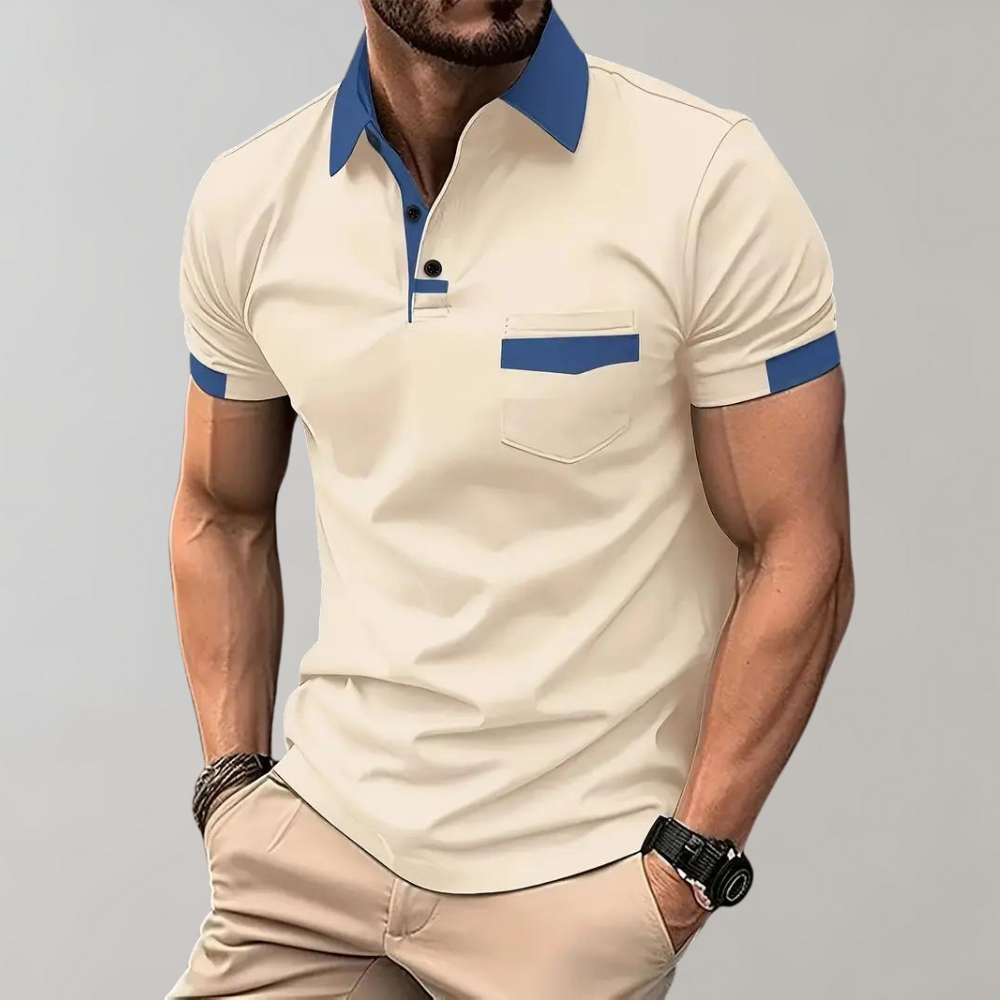 Klassisches Herren-Poloshirt mit Zeitlosem Design