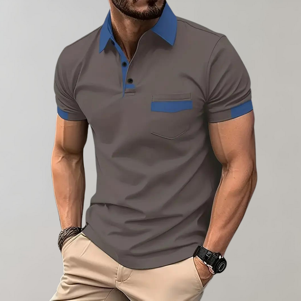 Klassisches Herren-Poloshirt mit Zeitlosem Design