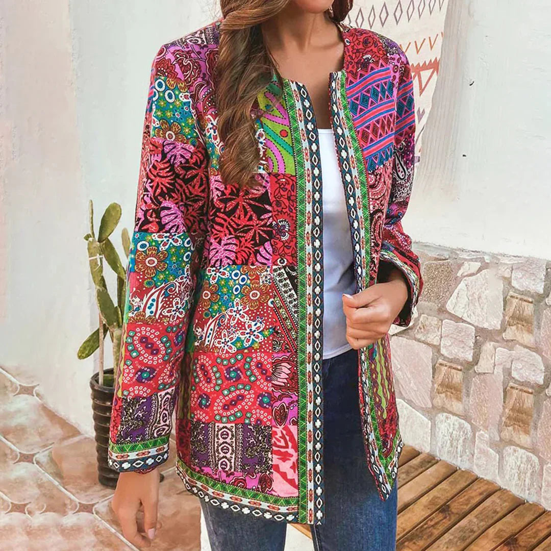 Retro-inspirierte Strickjacke – Zeitlose Eleganz für Damen