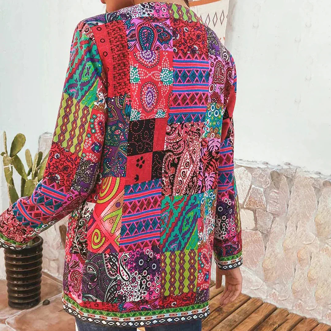 Retro-inspirierte Strickjacke – Zeitlose Eleganz für Damen