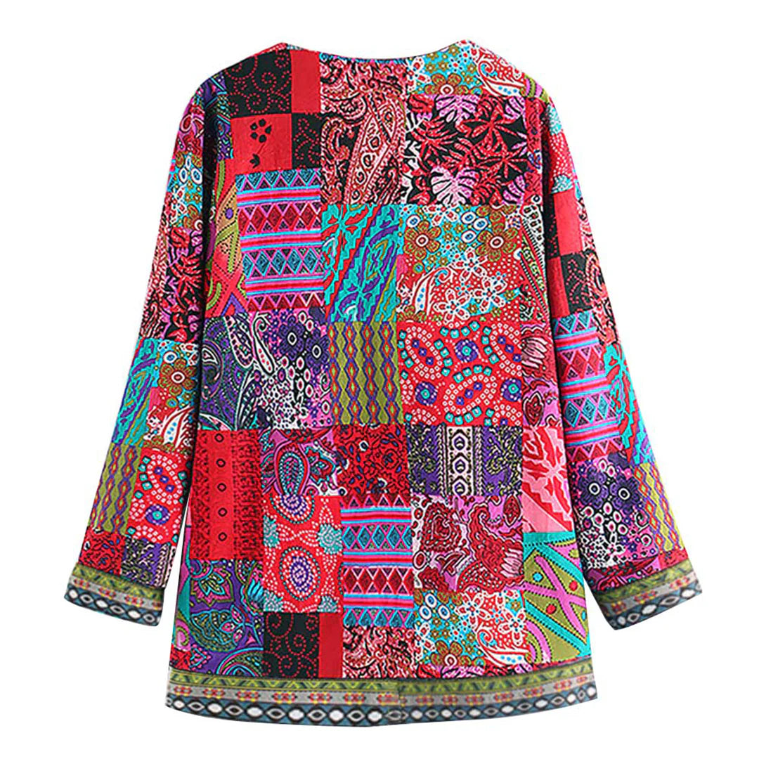Retro-inspirierte Strickjacke – Zeitlose Eleganz für Damen