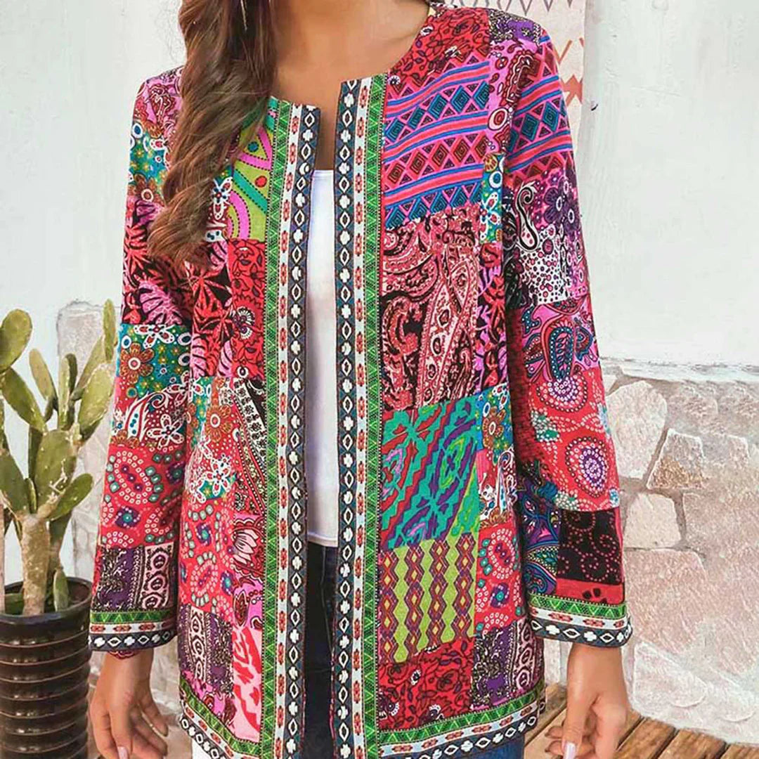 Retro-inspirierte Strickjacke – Zeitlose Eleganz für Damen