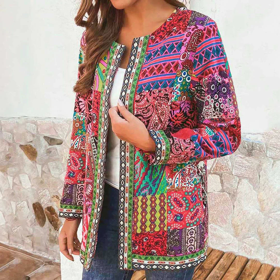 Retro-inspirierte Strickjacke – Zeitlose Eleganz für Damen