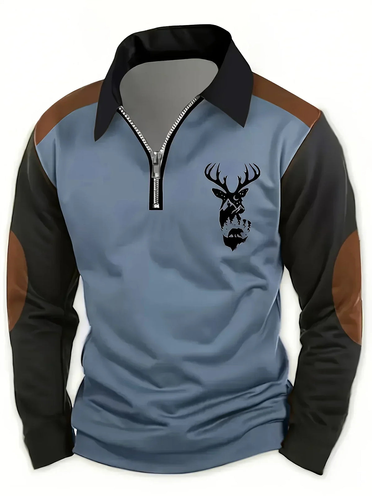 Herren Eleganter Herbstpullover mit Strukturiertem Muster
