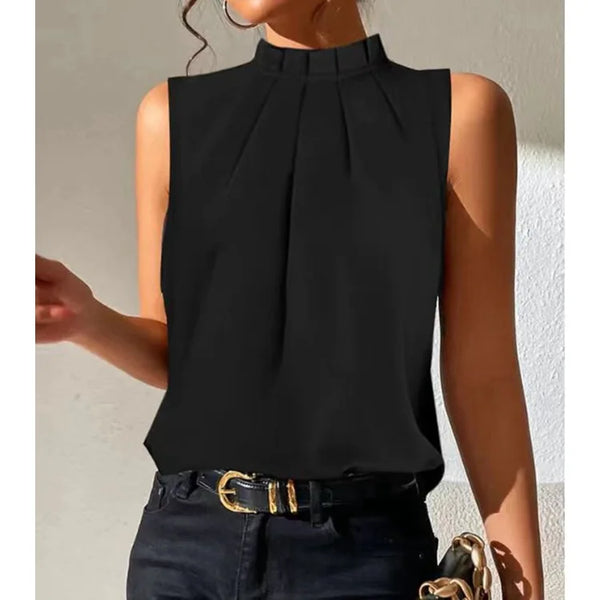 Damenbluse mit Schulterdetails