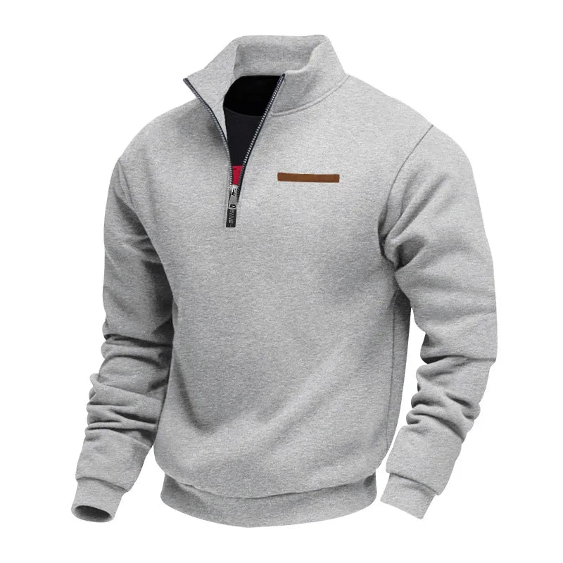 Herren Lässiges Sweatshirt mit Langarm