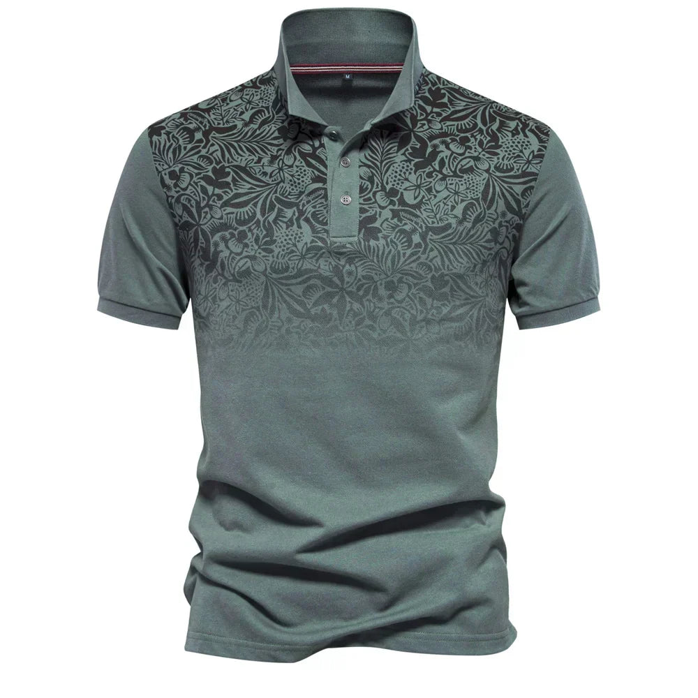 Herren Stilvolles Poloshirt mit Reißverschluss