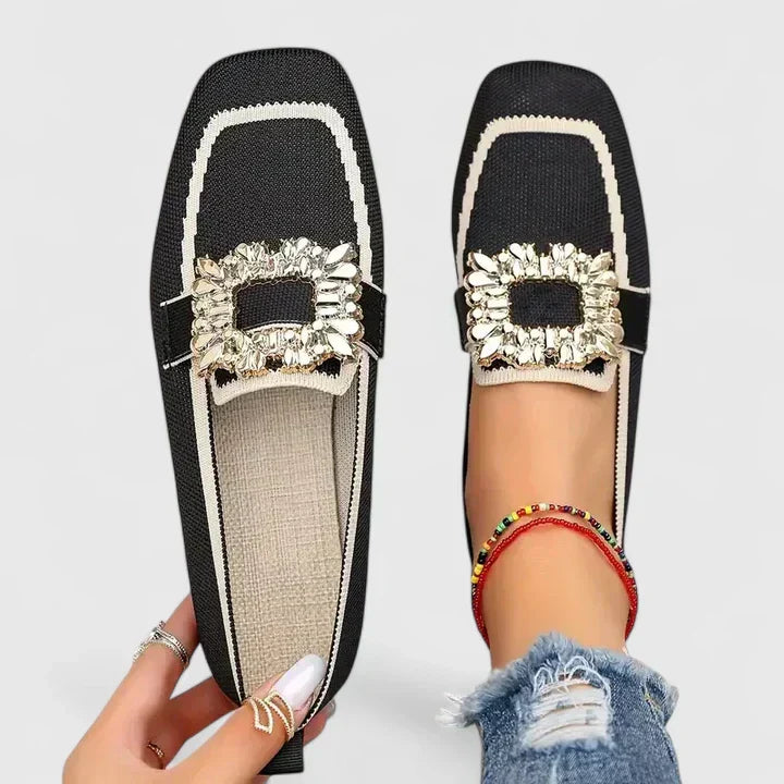 Damen Elegante Komfortable Loafers