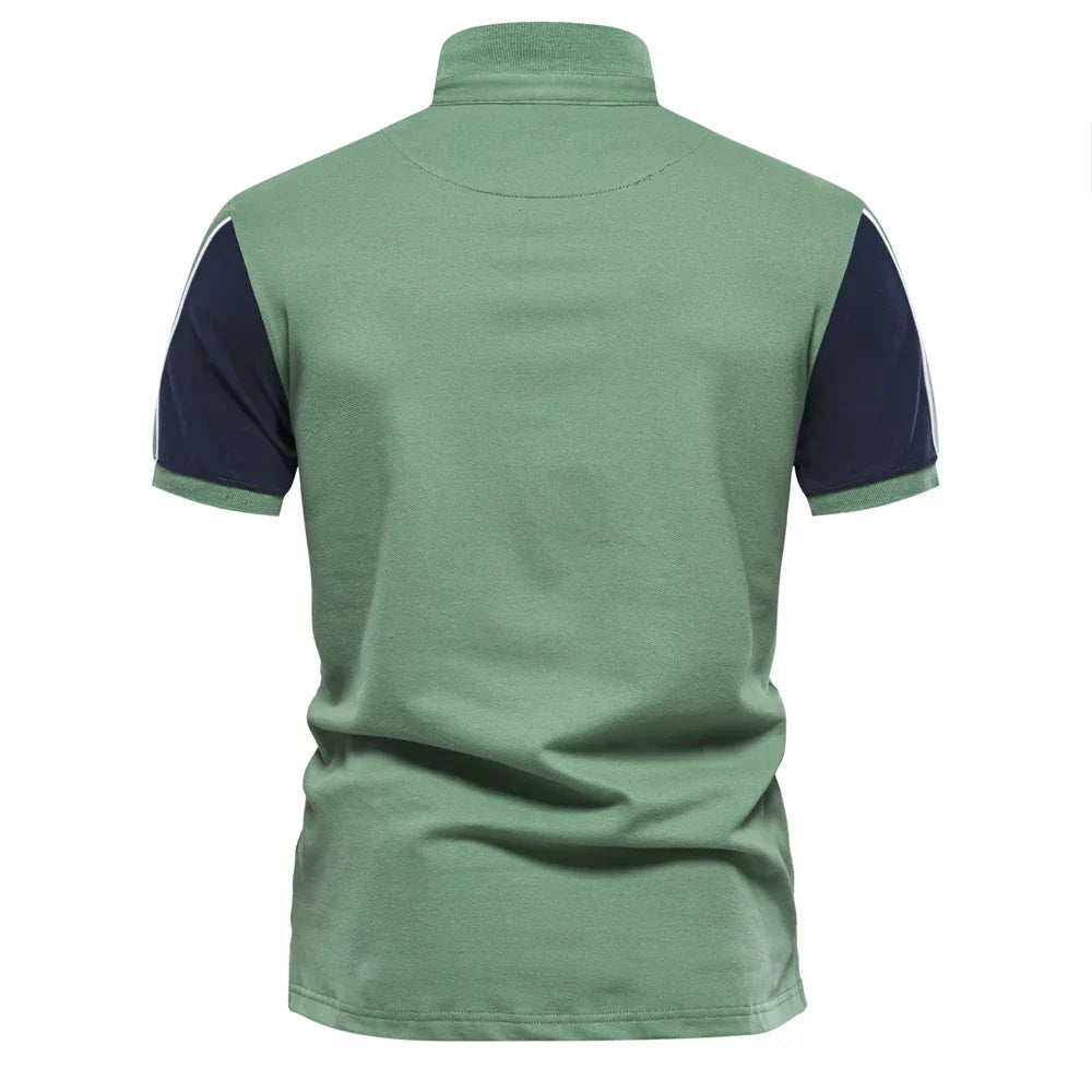 Herren Elegantes Klassisches Frühlings-Poloshirt