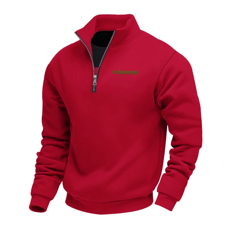 Herren Lässiges Sweatshirt mit Langarm