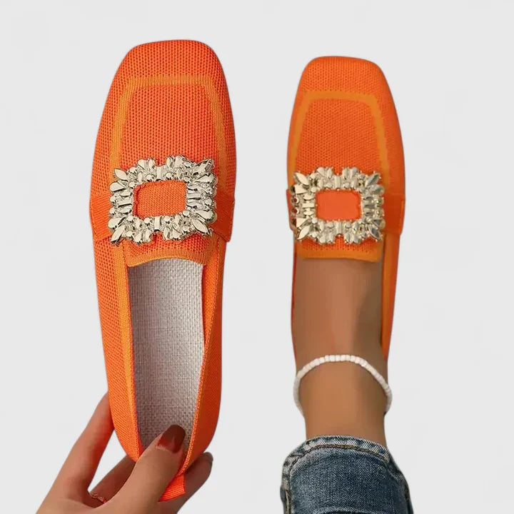 Damen Elegante Komfortable Loafers
