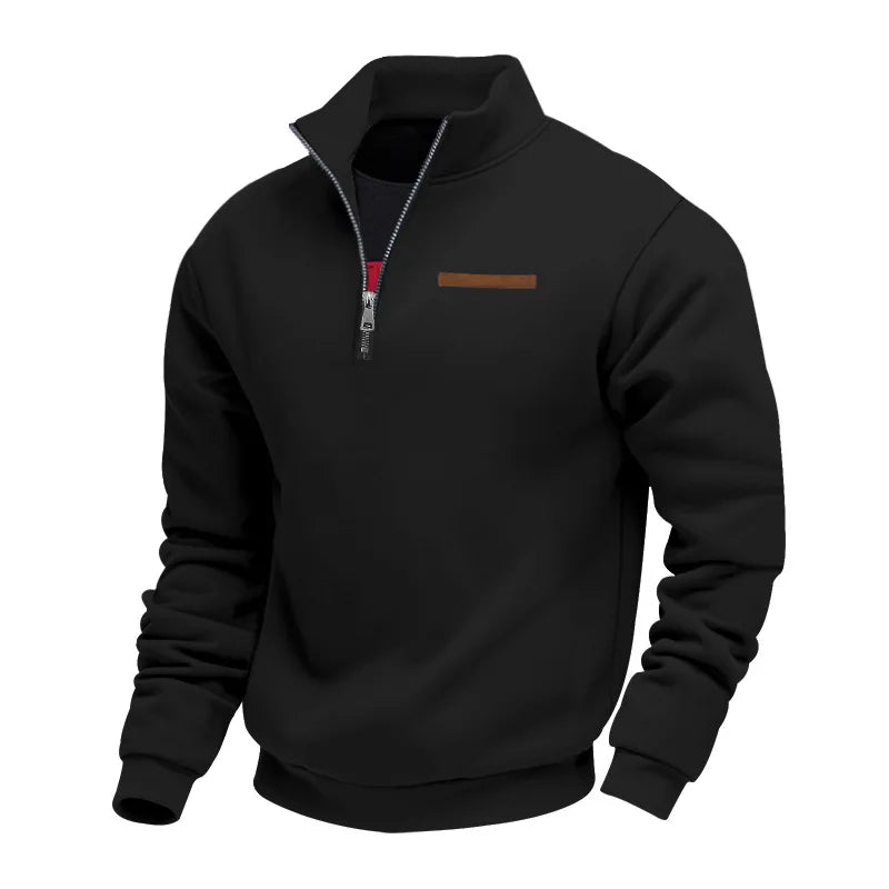 Herren Lässiges Sweatshirt mit Langarm