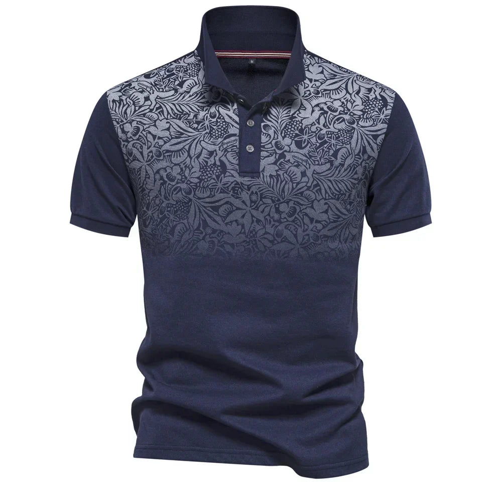 Herren Stilvolles Poloshirt mit Reißverschluss